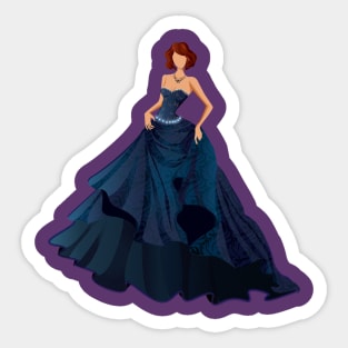 princess dress Sticker